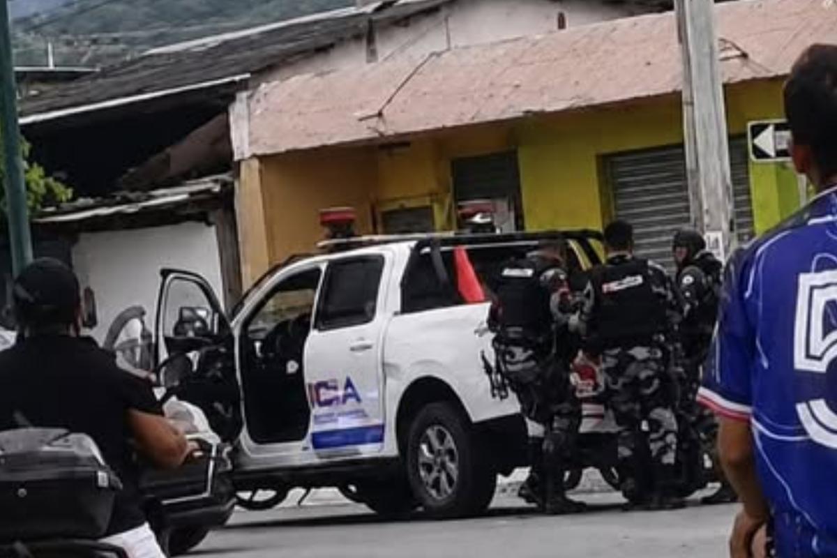 Dos policías heridos en Bahía de Caráquez, Manabí, tras ataque armado