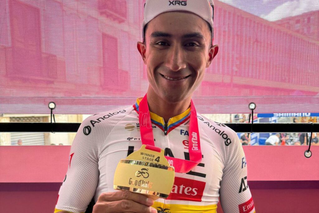 Giro de Italia, Jhonatan Narváez.