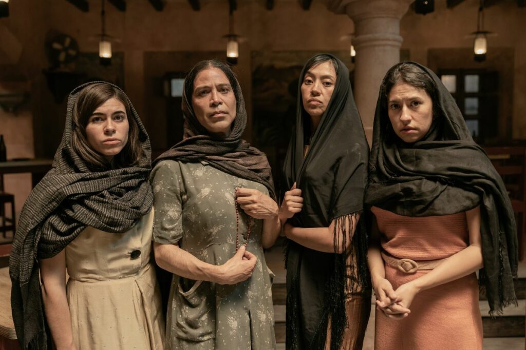 Escena de la serie de Netflix 'Las muertas'.