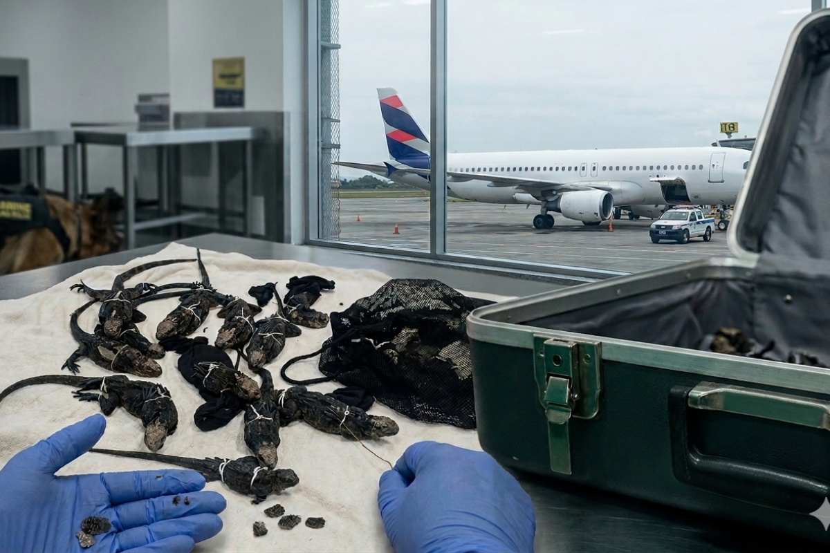 Pesunta red de tráfico silvestre alerta a ambientalistas de Ecuador tras nuevo hallazgo de iguanas marinas Galápagos