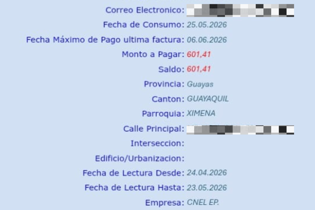 Hay casos de personas que reclaman valores altos en sus planillas.