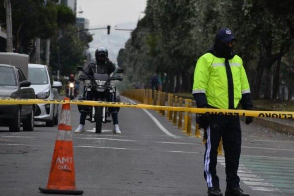 Cierres viales y operativos de tránsito en Quito este 5 de mayo