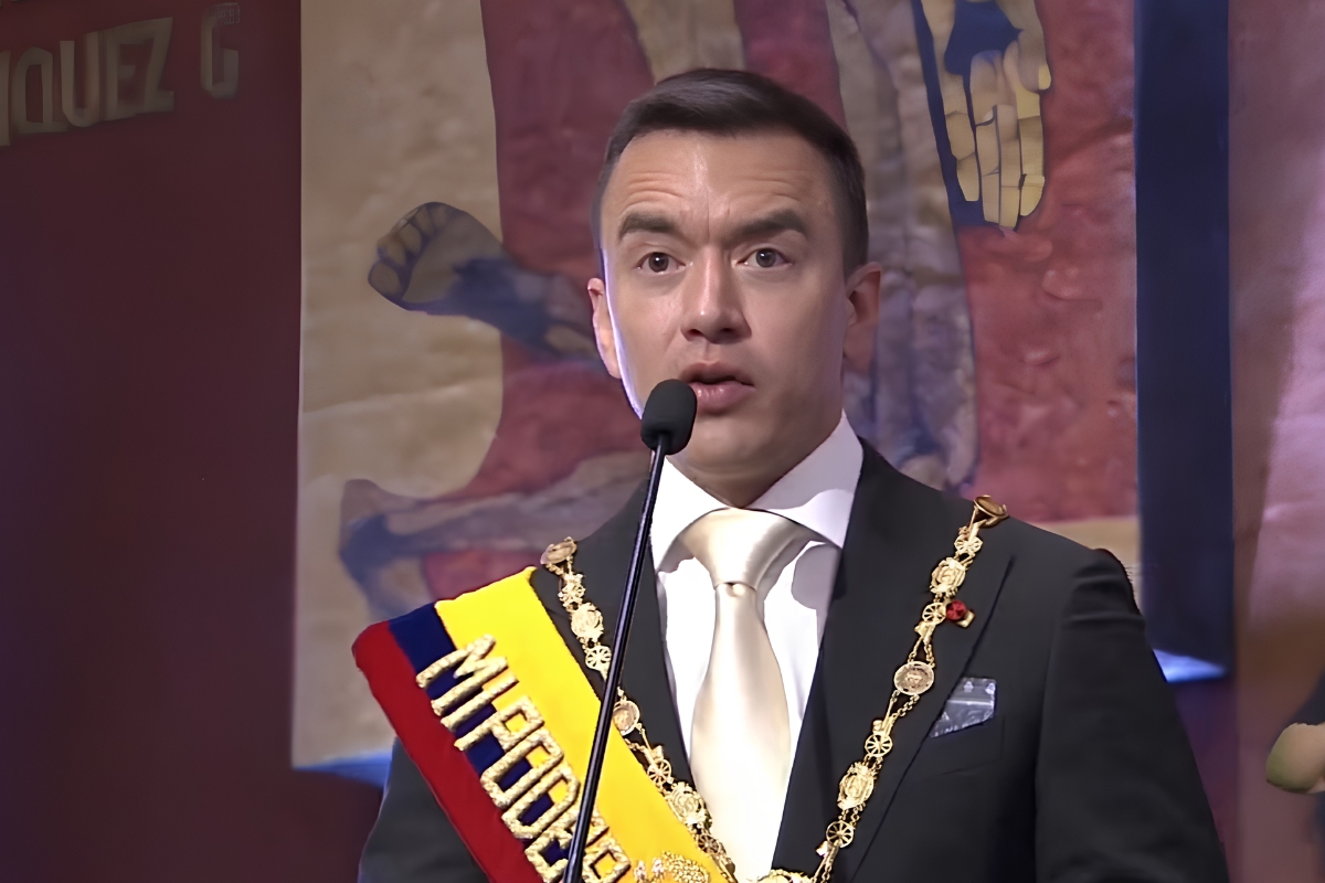 Daniel Noboa anuncia la ampliación del Metro de Quito en su Informe a la Nación 2026