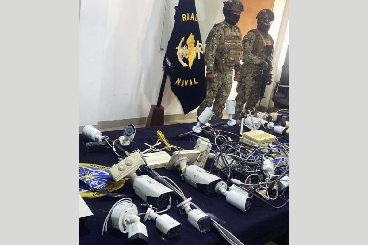 Desmantelan centro de vigilancia clandestina en Guayaquil
