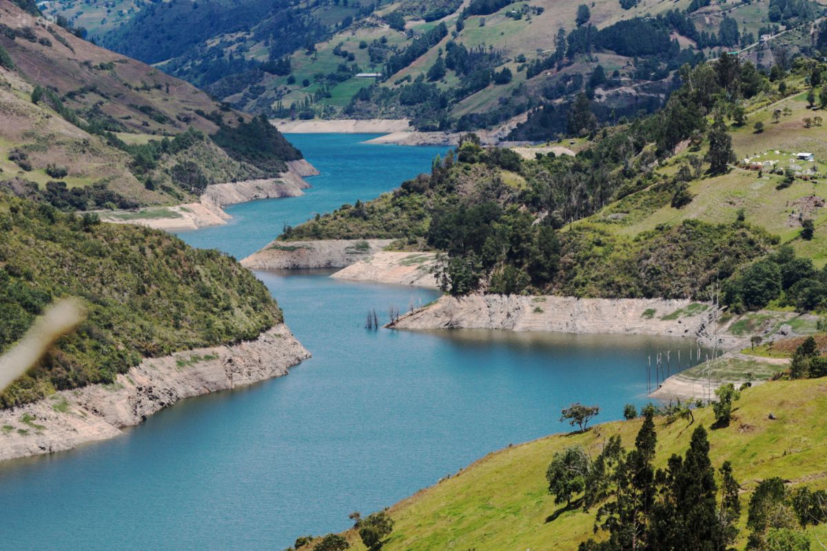 El embalse Mazar mejora en cuatro días de mayo por dos factores