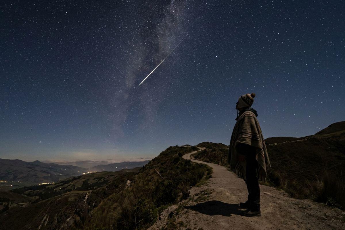 Estrellas fugaces esta noche: ¿Cómo verlas desde Ecuador?
