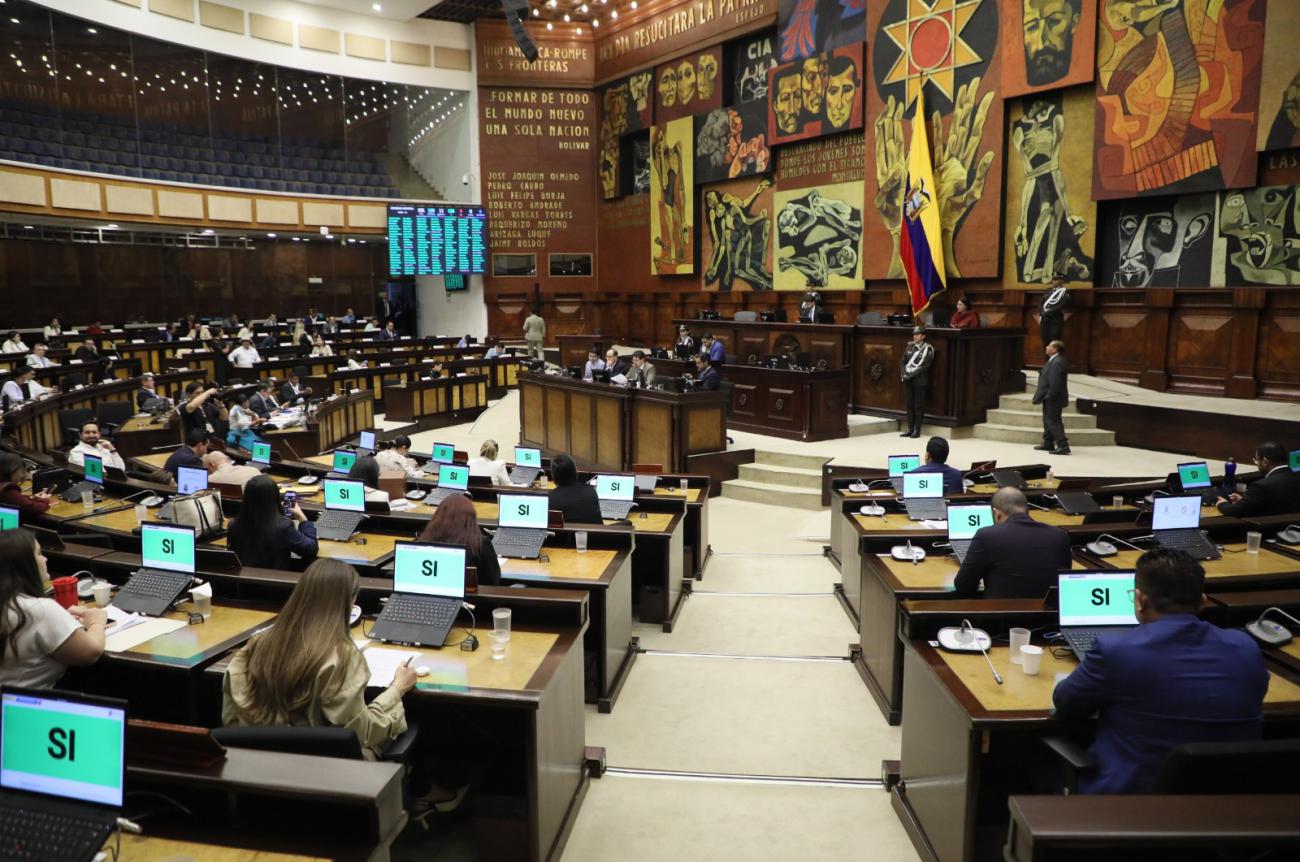 Asamblea Nacional de Ecuador descarta feriado del 18 de noviembre