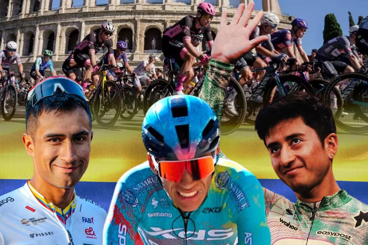 Ecuador llega al Giro de Italia 2026 con tres ciclistas