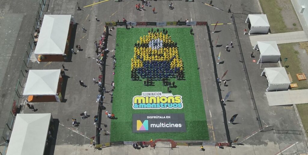 Ecuador obtuvo un título de Guinness World Records con la figura humana más grande inspirada en un personaje animado.