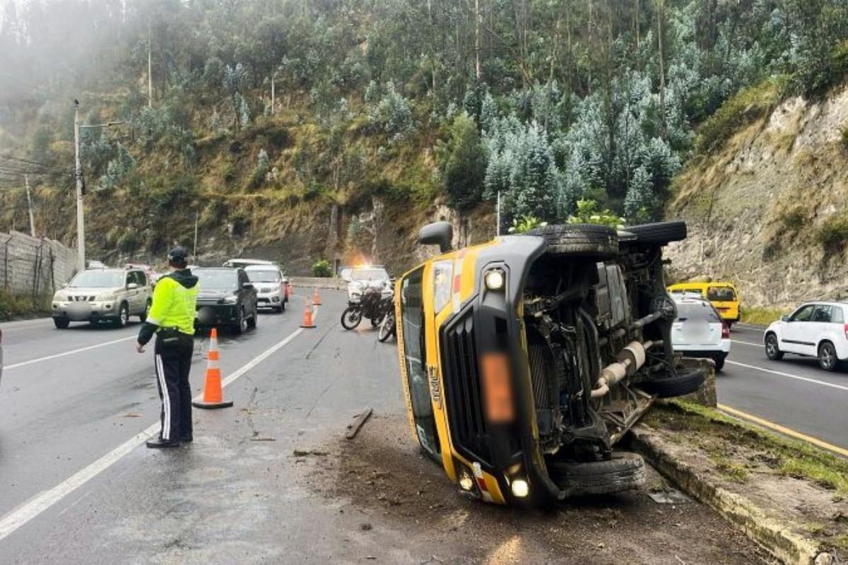 Quito registró 11 siniestros tránsito la mañana de este mart