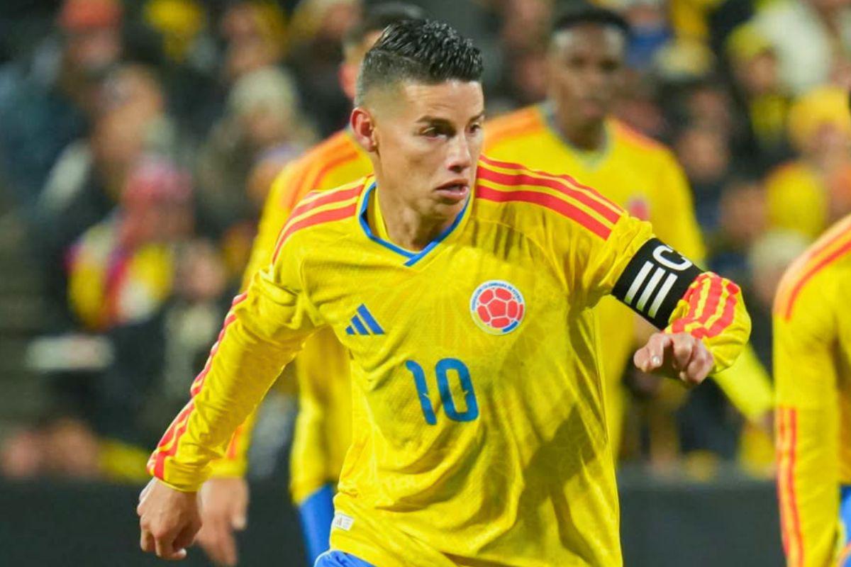 James Rodríguez ofrece camiseta a hija de Petro tras incidente