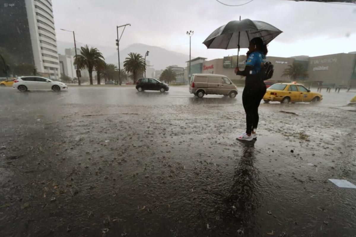 Quito en alerta por lluvias y tormentas hasta el 10 de junio