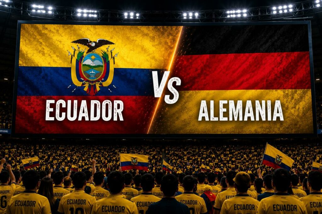 Quiteños podrán ver el partido Ecuador vs. Alemania en pantalla gigante gratis.