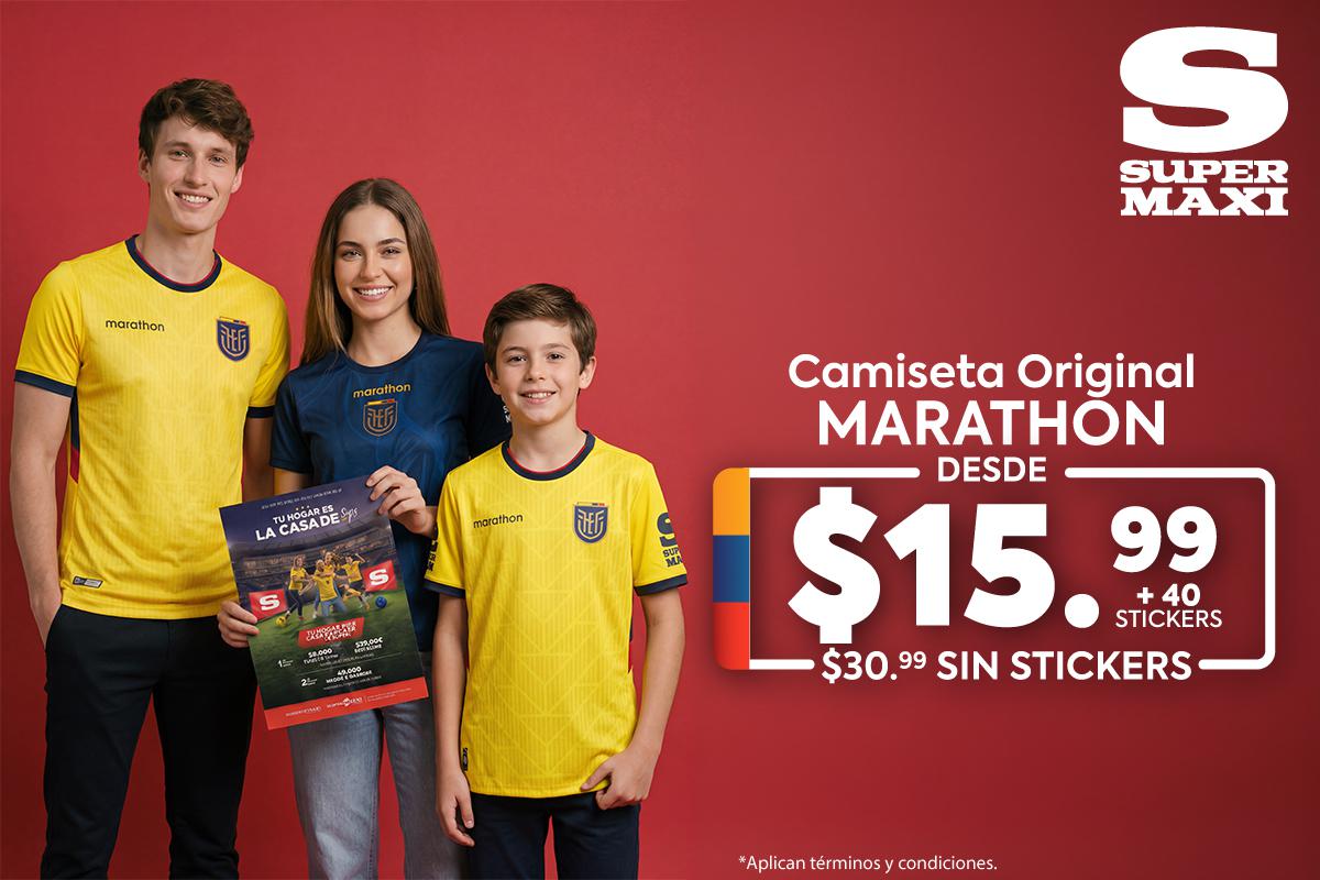 Supermaxi ofrece camiseta de La Tri por compras acumuladas