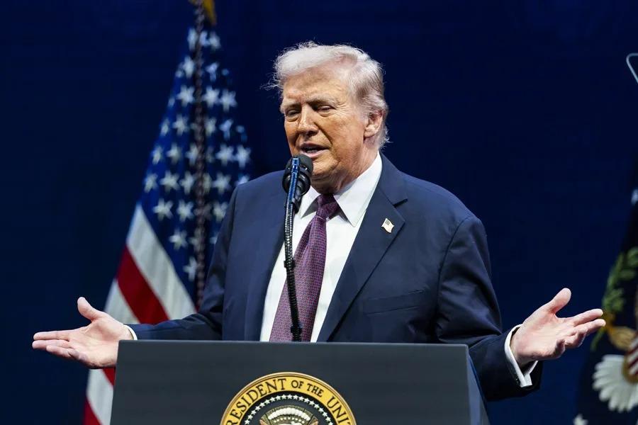 El presidente de Estados Unidos, Donald Trump