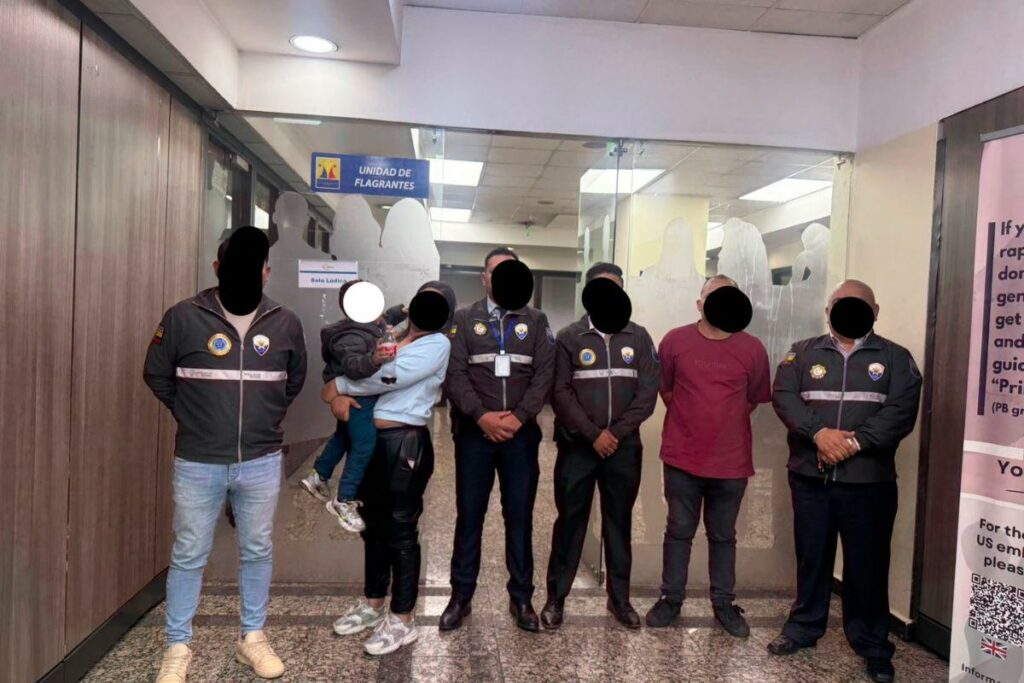La Policía Nacional, en conjunto con la Fiscalía, realizaron el rescate del menor.