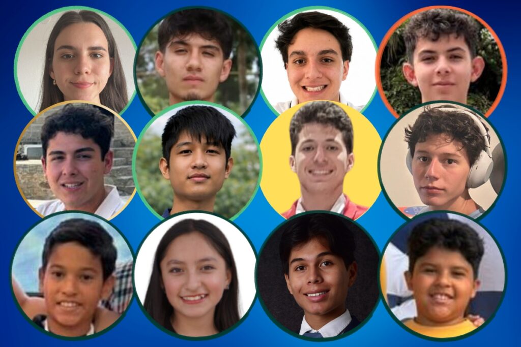 Algunos de los seleccionados de Ecuador para las competencias internacionales 2026.