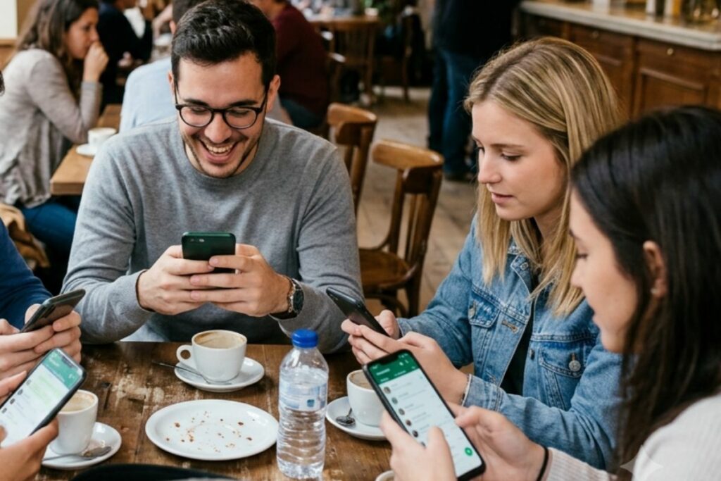 WhatsApp procesa más de 100.000 millones de mensajes cada día, una cifra que muestra la enorme escala de la plataforma.
