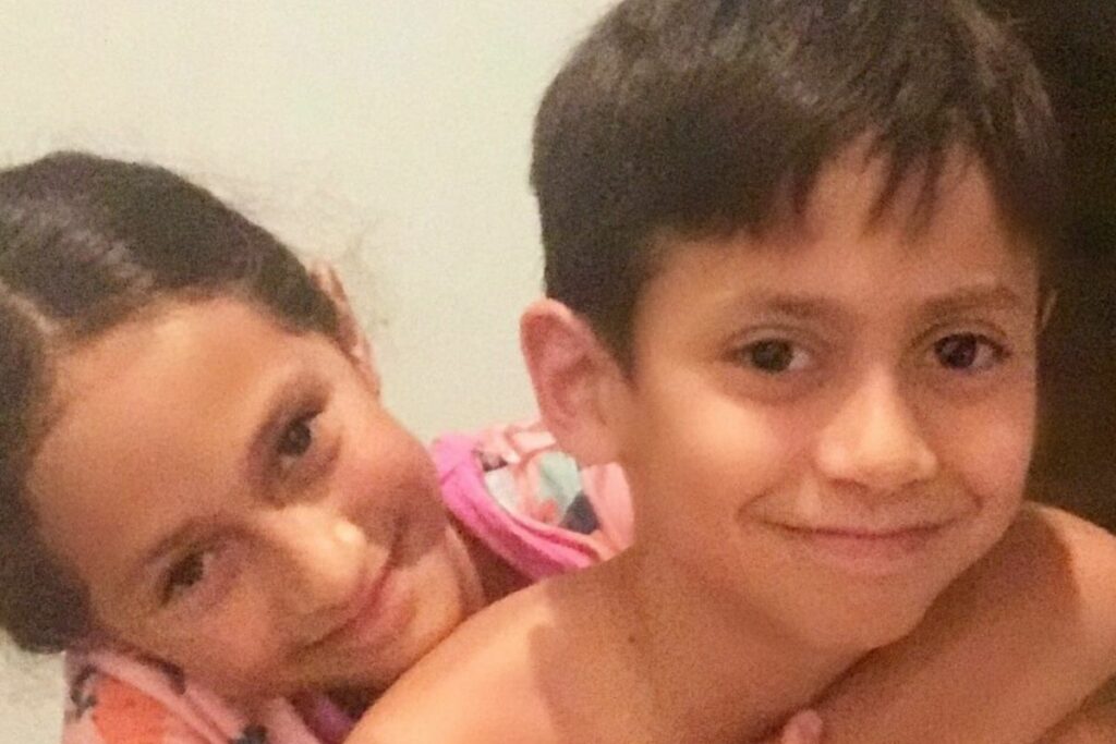 Los gemelos que Jlo tuvo con Marc Anthony.