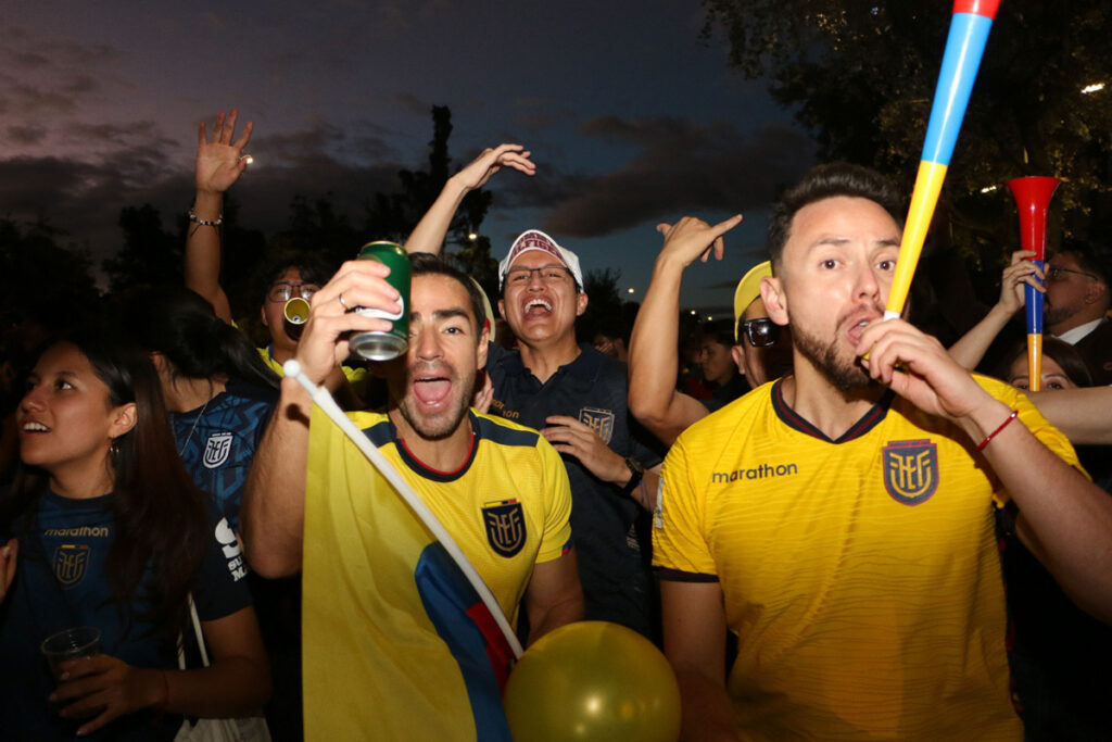 La concentración más numerosa se registró en el sector de La Carolina.