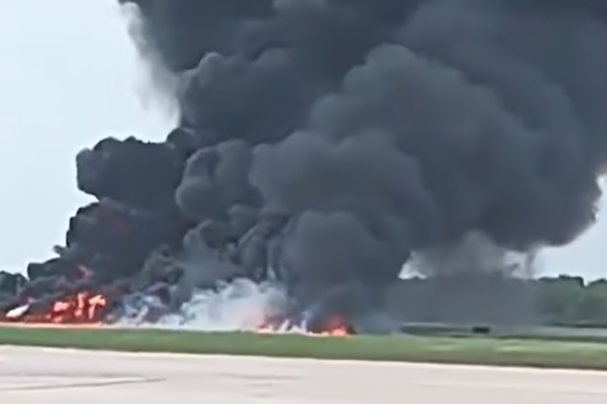 Un avión cae en República Dominicana y mueren sus dos tripul