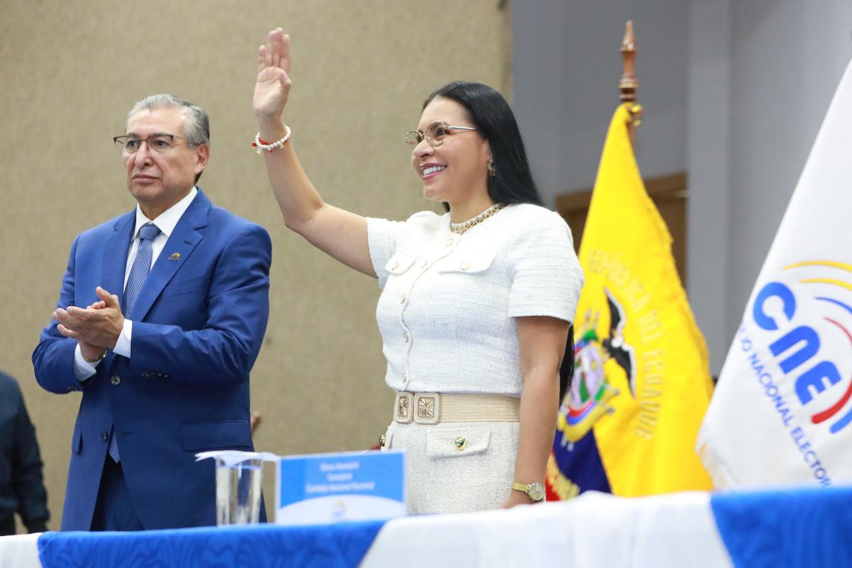 El CNE se reordena tras ocho años bajo el mando de Diana Ata