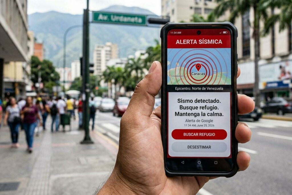 Android y iPhone disponen de herramientas de aviso temprano ante movimientos telúricos.