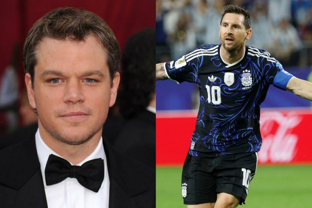 Matt Damon no duda en afirmar que Messi es más importante que él en su propia casa.