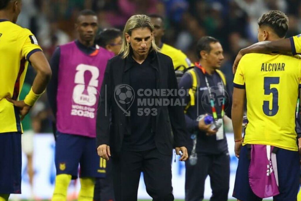 Sebastián Beccacece, DT de la Selección de Ecuador, tras caer ante México en el Mundial 2026.