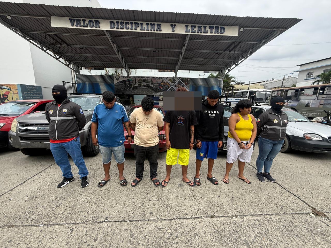 Desarticulan banda dedicada al secuestro extorsivo en Guayaq
