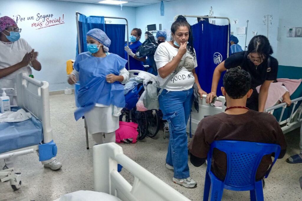 atención en hospital Caracas