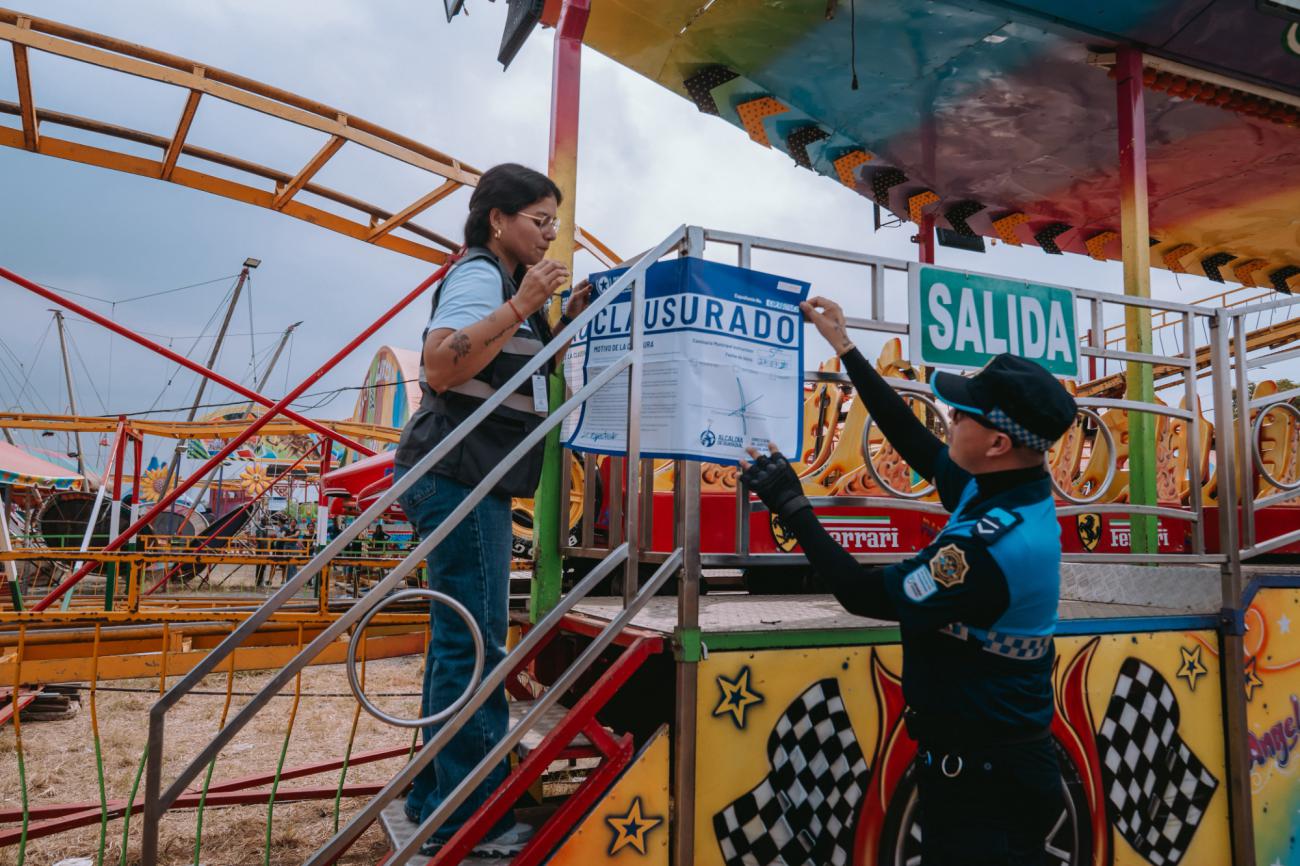 Parque de juegos mecánicos en Samanes fue clausurado nuevamente.