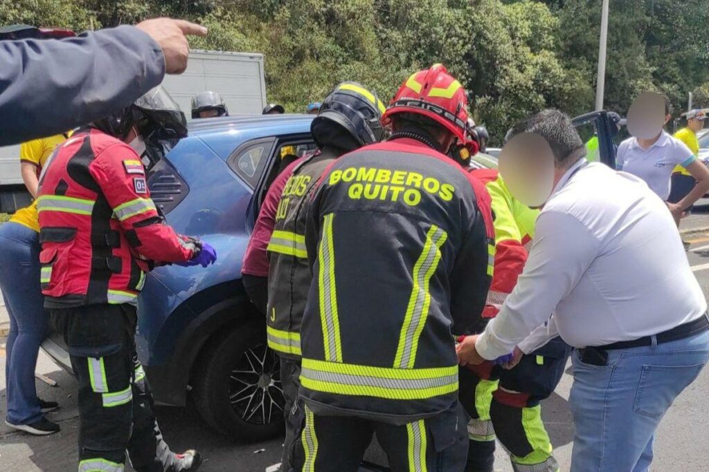 El Cuerpo de Bomberos atendió la emergencia.