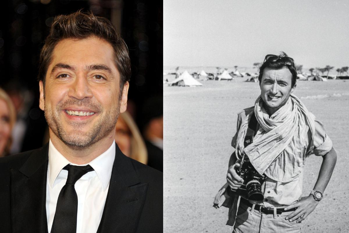 Javier bardem y Arturo Pérez-Reverte.