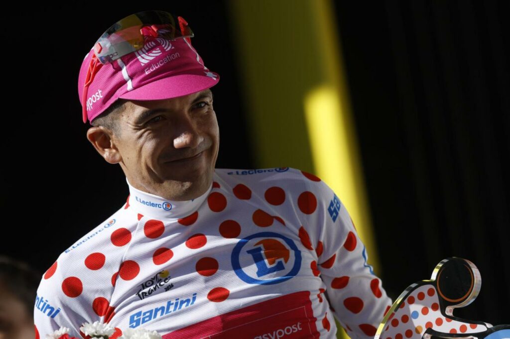Richard Carapaz es el Rey de la Montaña en el Tour de Francia 2026