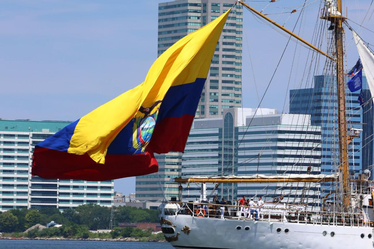 El Busque Escuela Guayas estuvo en la celebración en Nueva York de los 250 años de Independencia de EE.UU.