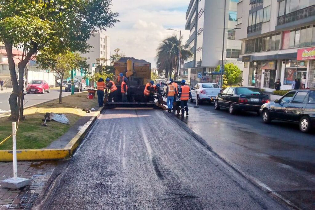 El Municipio interviene el sector de La Floresta, en Quito.