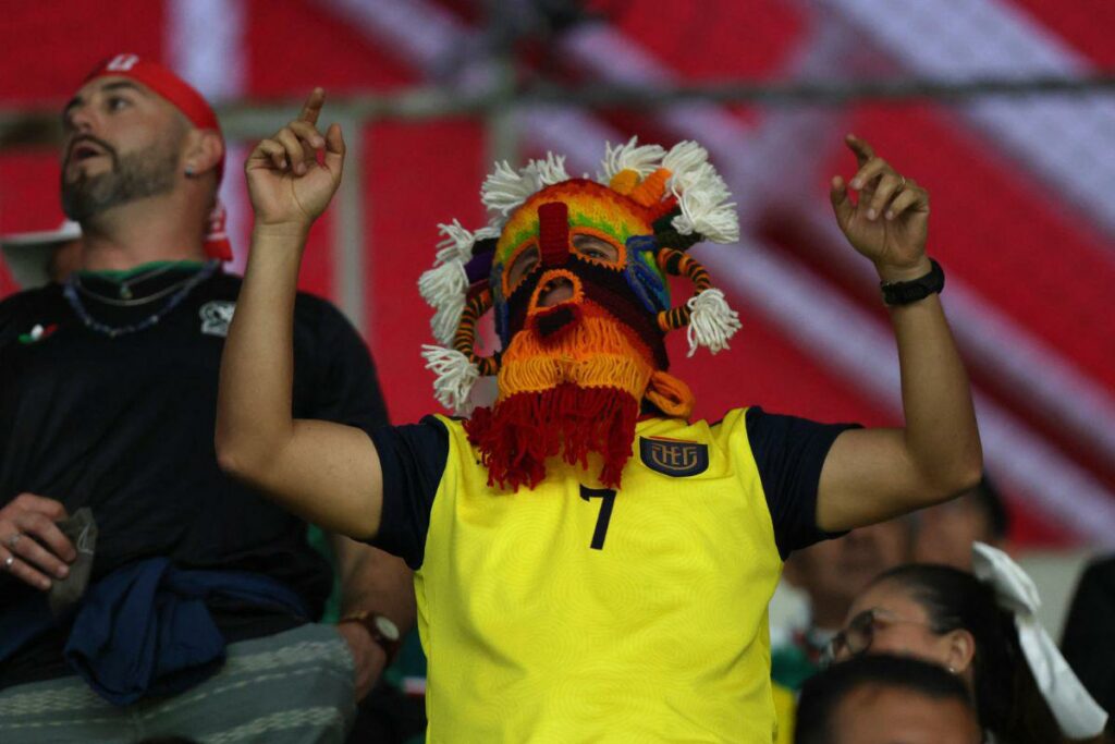 Hincha ecuatoriano.