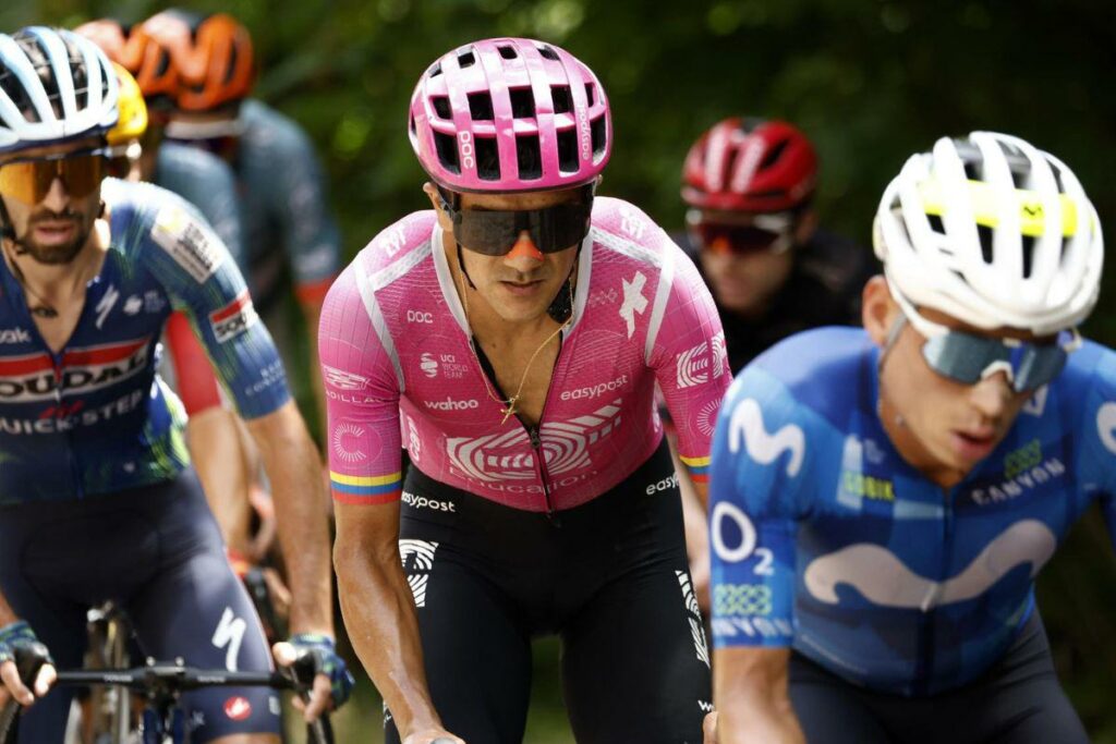 Richard Carapaz conserva el tercer puesto de la clasificación de la montaña del Tour de France 2026.