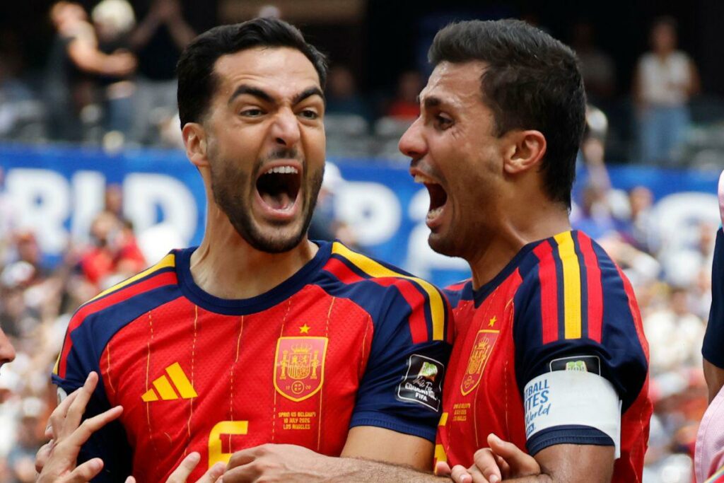Selección de España, Mundial 2026, Bélgica