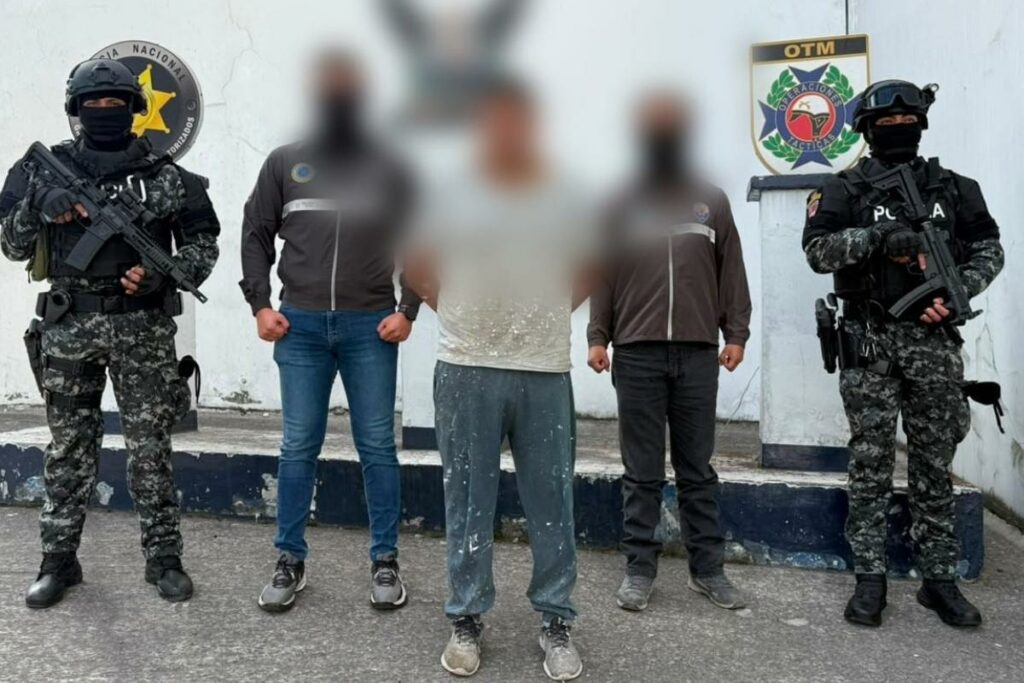 Capturan en Quito al segundo más buscado en Pichincha por muerte culposa en siniestro de tránsito.