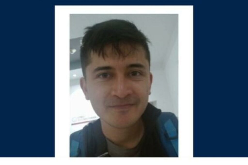 Pablo David Llanes desapareció en Quito el miércoles 29 de julio