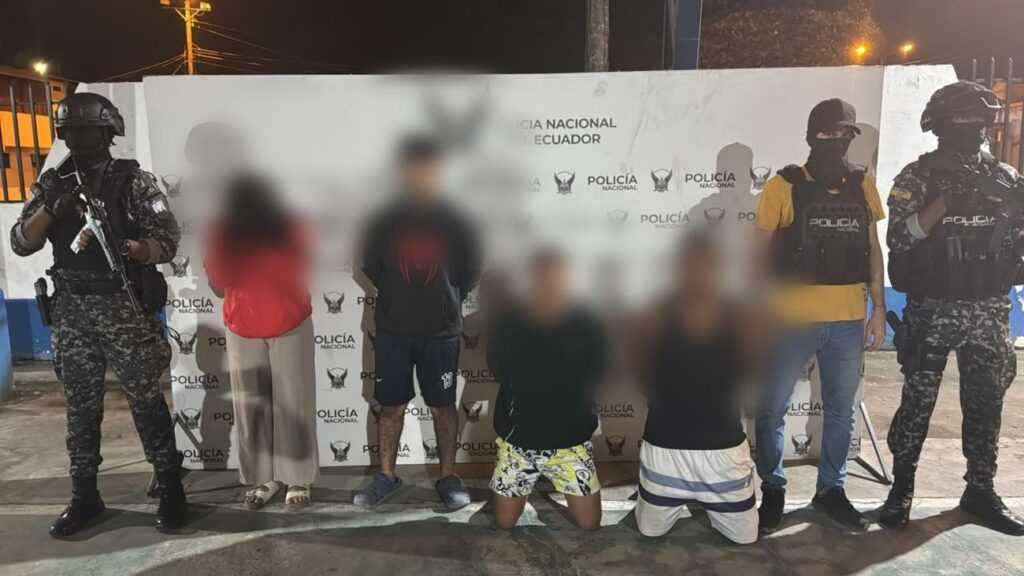Policía detiene a alias “Coco” y “Piquín” en Esmeraldas