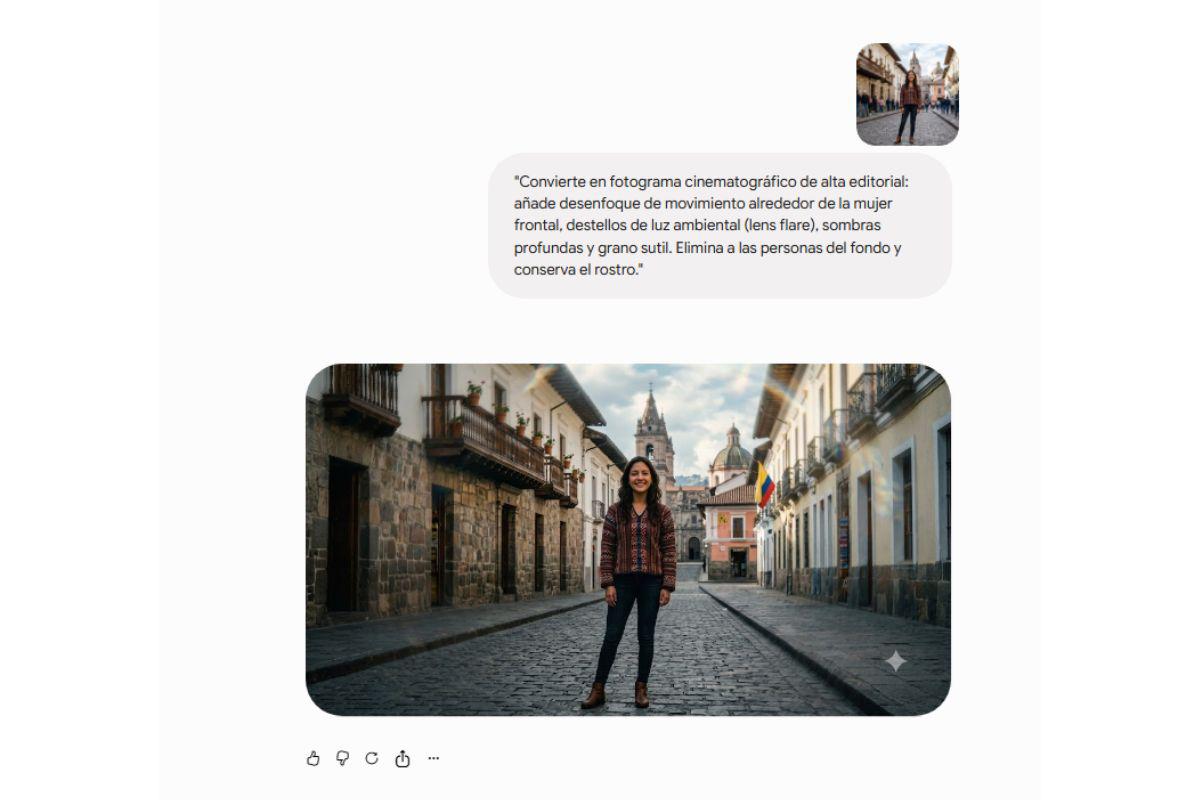 Imagen referencial de interfaz de ChatGPT.