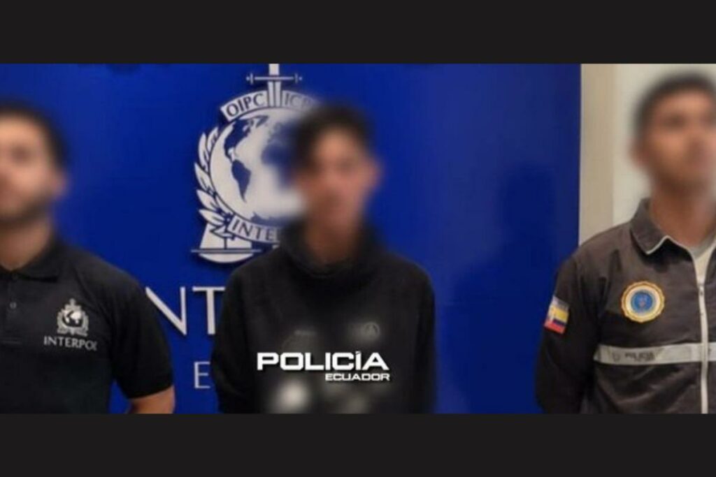 Detenido en Quito hombre fugitivo de Chile