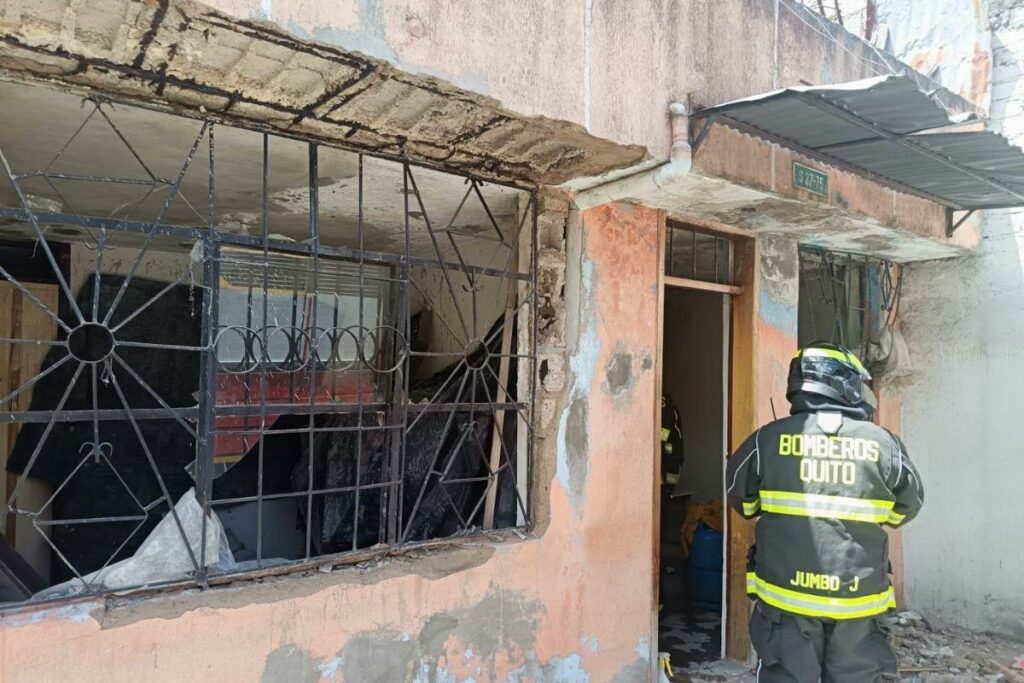El Cuerpo de Bomberos atendió la emergencia.