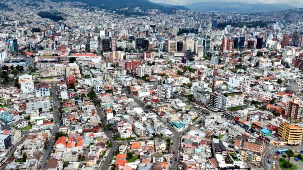 Imagen referencial del norte de Quito.