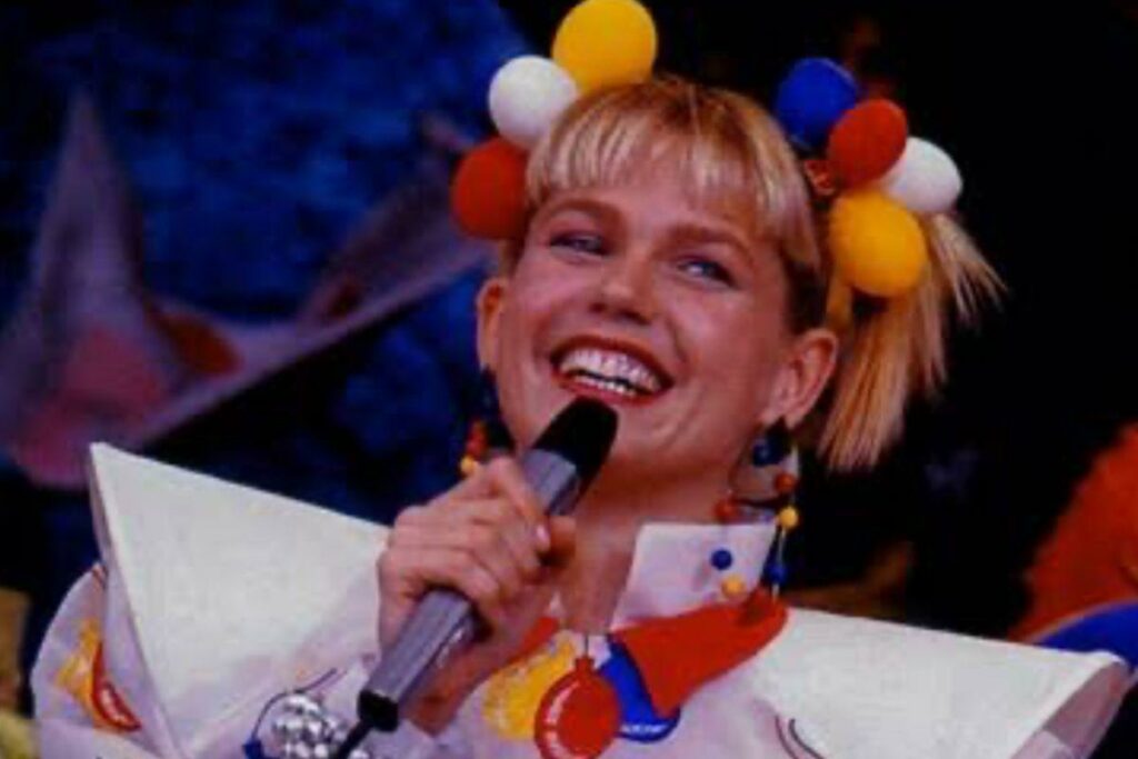 Xuxa en su última presentación.