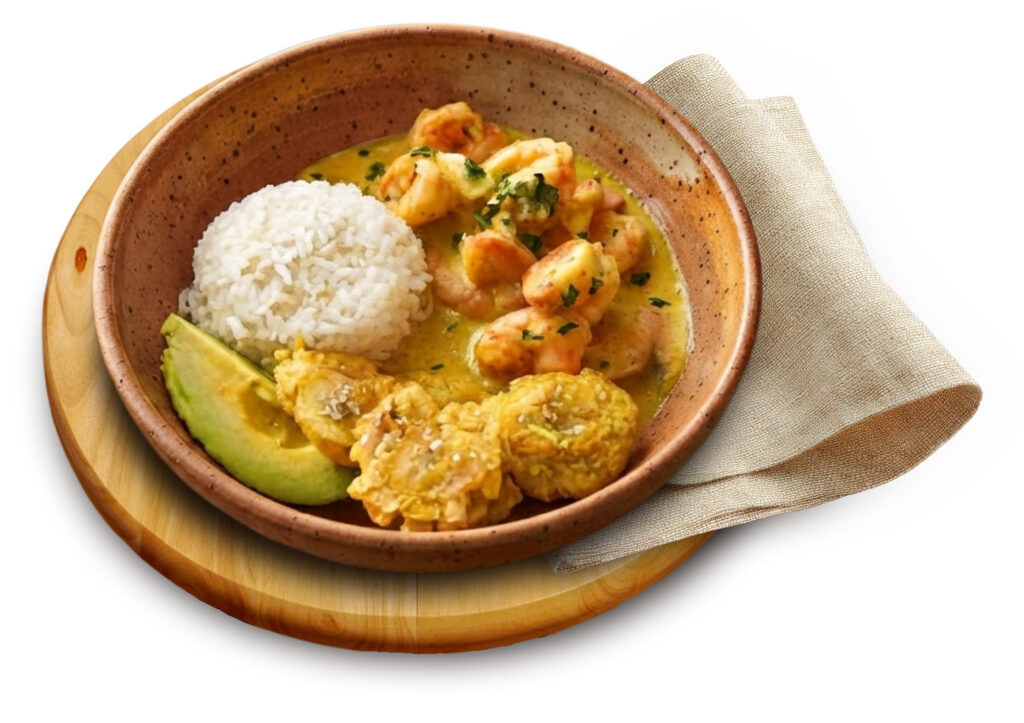 Encocado de camarón: el sabor del coco que conquista la mesa ecuatoriana