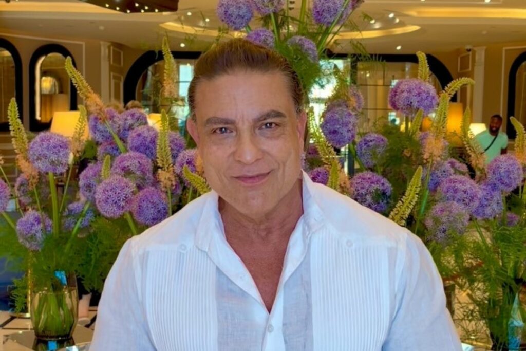 Osvaldo Ríos, protagonista de Kassandra, durante un evento en Dubái en junio de 2026.